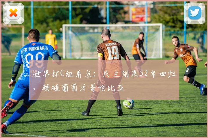 世界杯C组看点：民主刚果52年回归，硬碰葡萄牙哥伦比亚